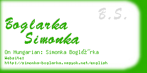 boglarka simonka business card